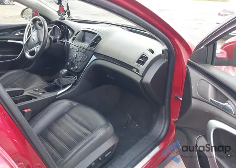 2013 Buick Regal Gs from USA, damaged, VIN 2G4GV5GV4D9145385